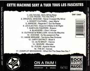 VARIOUS ARTISTS Cette Machine Sert À Tuer Tous Les Fascistes Used CD, VG+