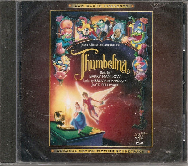 BARRY MANILOW Don Bluth Presents Thumbelina Soundtrack CD, cd very good plus