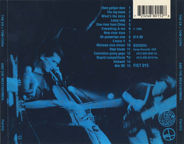 THE EX & TOM CORA And The Weathermen Shrug Their Shoulders Used CD, VG+