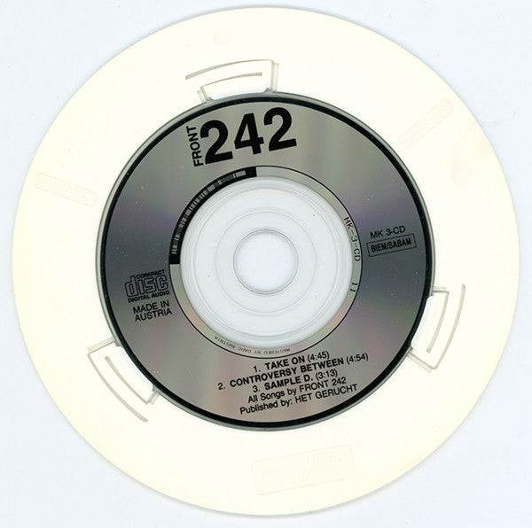 FRONT 242 Endless Riddance Used CD mini-disc and adaptor, VG+