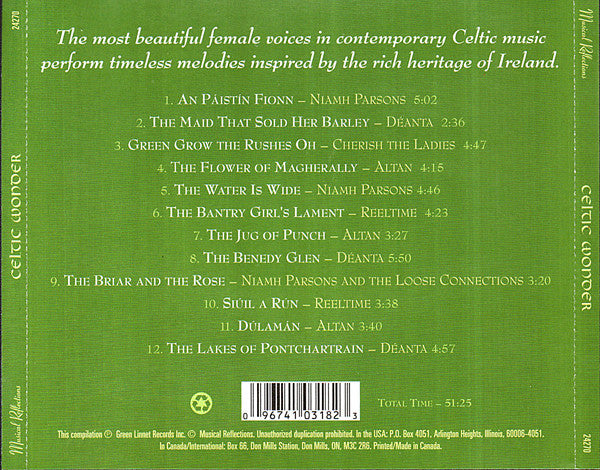 VARIOUS ARTISTS Celtic Wonder CD, sealed/new