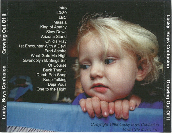 lucky boys confusion レアCD LUCKY BOYS CONFUSION Growing Out Of It Cd, VG+