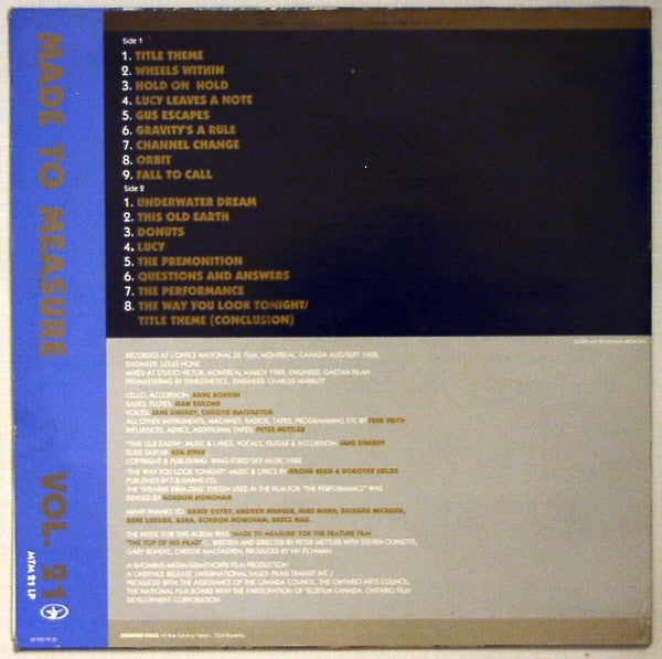 FRED FRITH The Top Of His Head (Made To Measure Vol 21) cd, very good plus