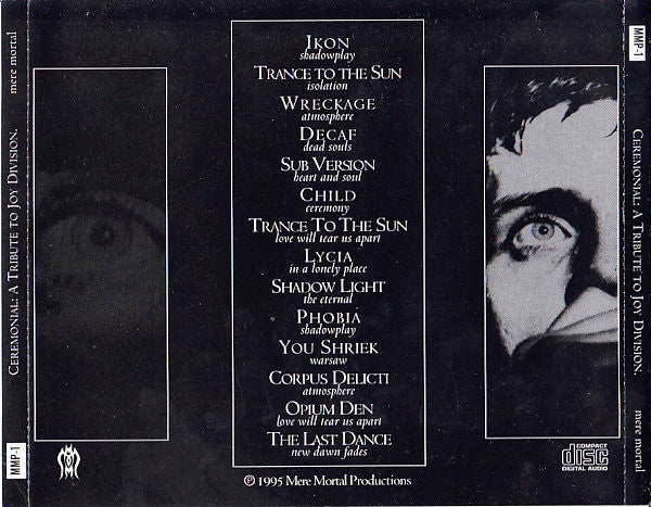 VARIOUS ARTISTS Ceremonial: A Tribute To Joy Division Used CD, like new