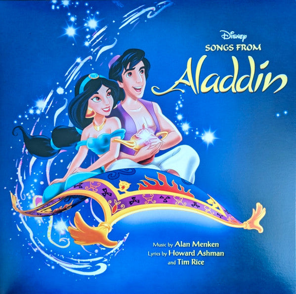 DISNEY SONGS FROM ALADDIN Soundtrack New Vinyl LP, Violet Vinyl