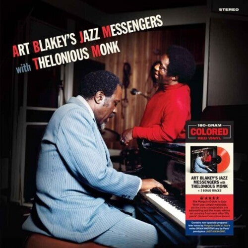 Art Blakely's Jazz Messengers with Thelonius Monk - red vinyl