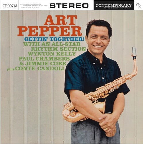 ART PEPPER Gettin' Together (Contemporary Records Acoustic Sounds Series) New Vinyl LP