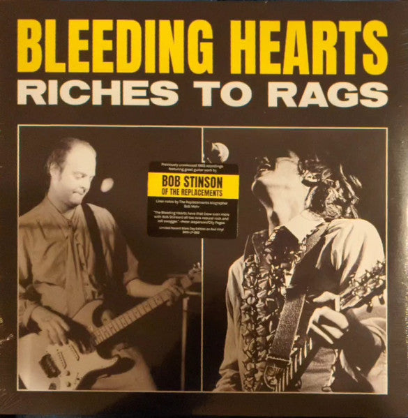 BLEEDING HEARTS Riches To Rags Red Vinyl New Vinyl LP RSD 2022