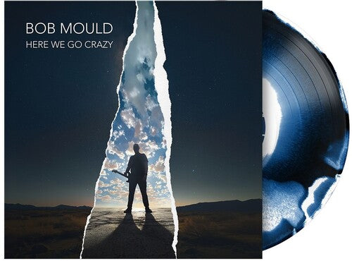 BOB MOULD Here We Go Crazy Black, Wnite, and Blue Vinyl New Vinyl LP