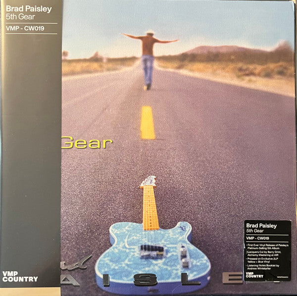 Brad Paisley - 5th Gear - VMP - Yellow/Blue Vinyl