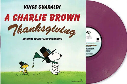 Vince Guaraldi - A Charlie Brown Thanksgiving - IE Purple Jelly Bean Vinyl