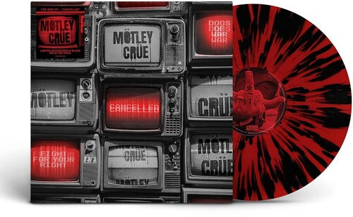 Motley Crue Cancelled - red/black splatter vinyl, new vinyl