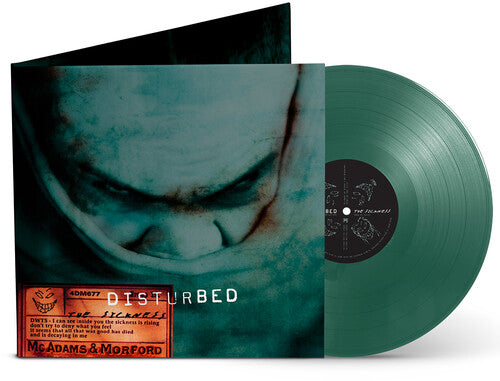 DISTURBED The Sickness Green Vinyl New Vinyl LP