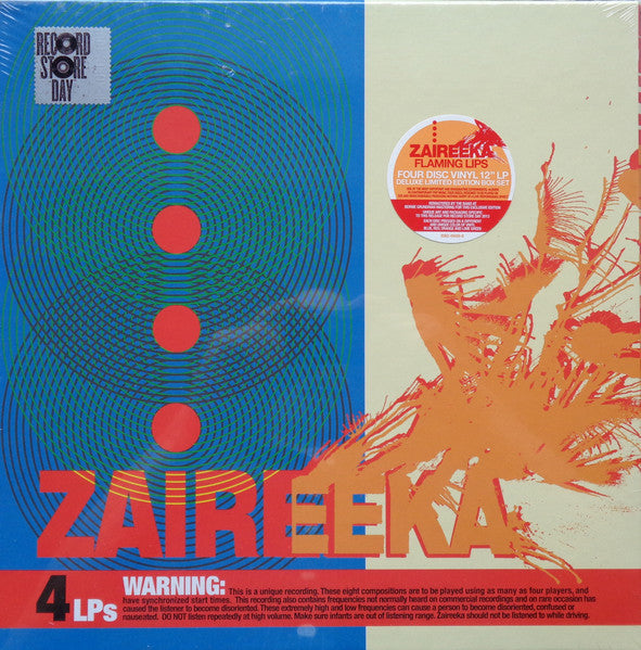 Flaming Lips - Zaireeka - RSD 4 LP Vinyl