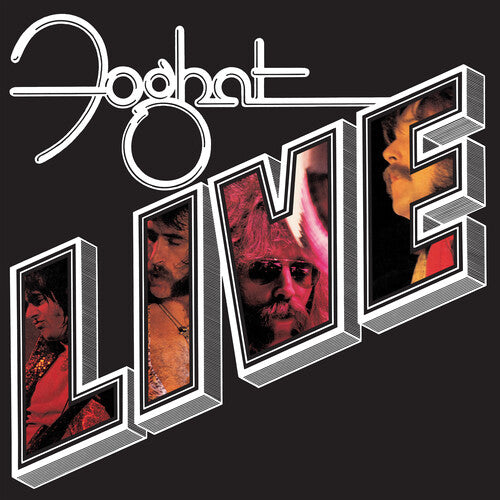 Foghat Live - New Vinyl, orange vinyl