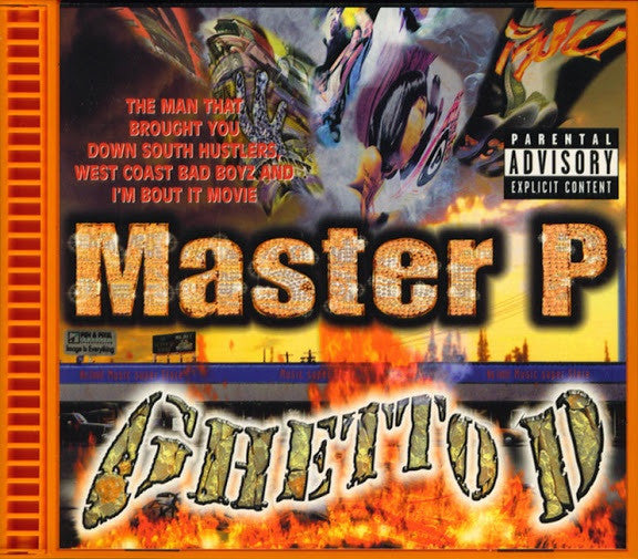 MASTER P Ghetto D CD VG+ Case VG+ (does have very slight shelf wear) USED