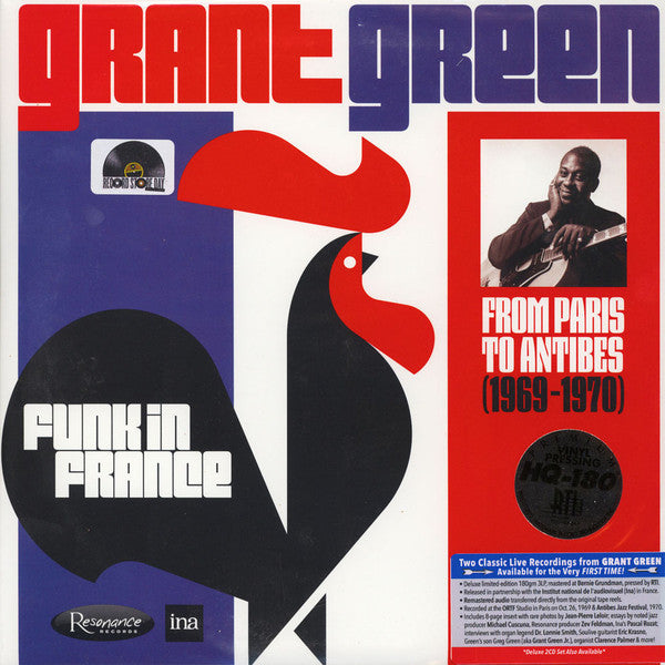 GRANT GREEN Funk in France: From Paris To Antibes (1969-1970)