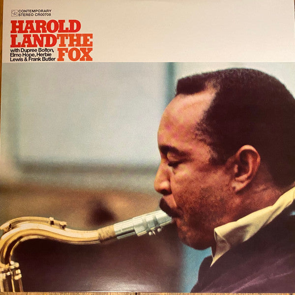 HAROLD LAND The Fox New Vinyl LP