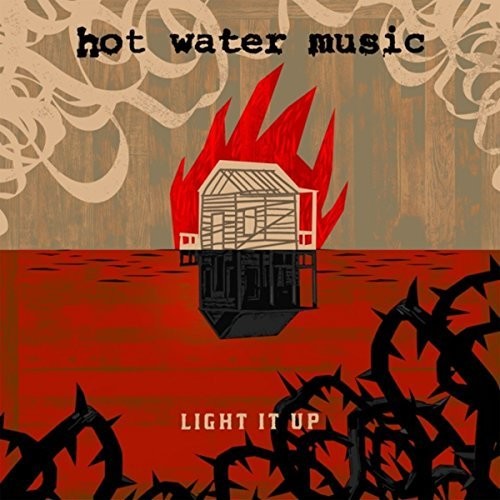 HOT WATER MUSIC - Light It Up - Coke Bottle Clear Vinyl New