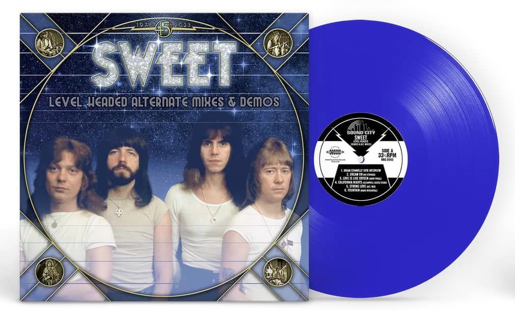 SWEET Level Headed Alternate Mixes & Demos (Blue Vinyl) New Vinyl LP RSD BF 2023