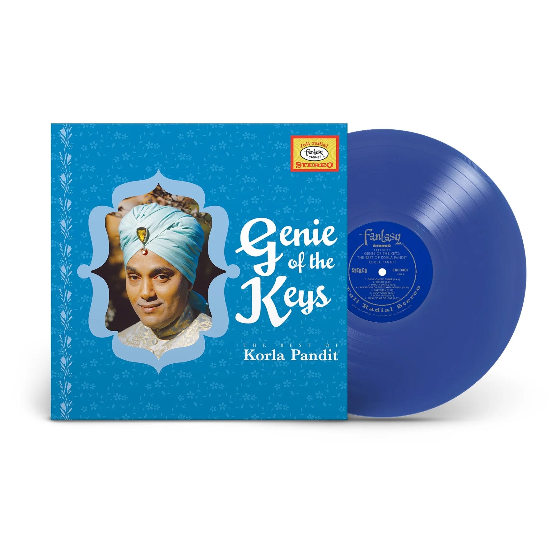 KORLA PANDIT Genie Of The Keys: The Best Of Korla Pandit (Blue Vinyl) New Vinyl LP RSD BF 2022