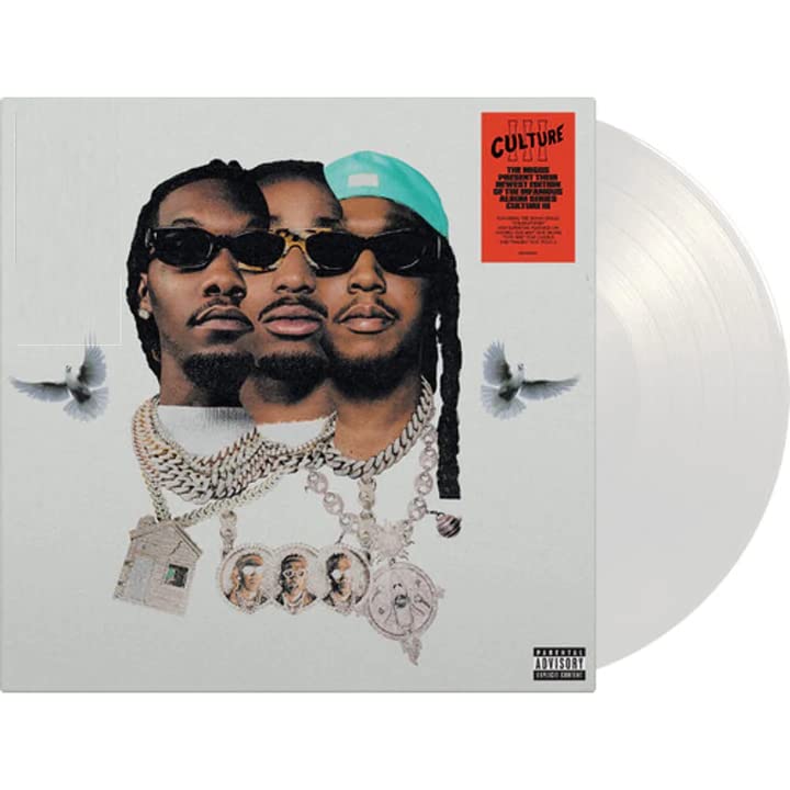 MIGOS Culture III (White Vinyl) New Vinyl LP