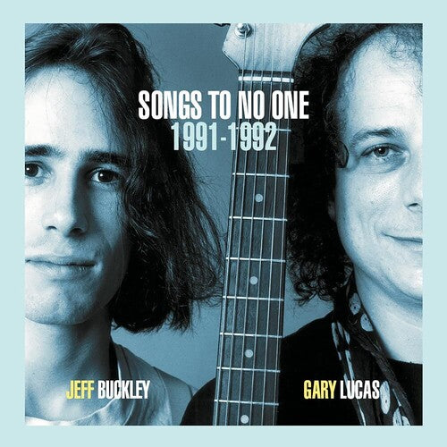 JEFF BUCKLEY AND GARY LUCAS Songs To No One Blue and White Vinyl New Vinyl LP