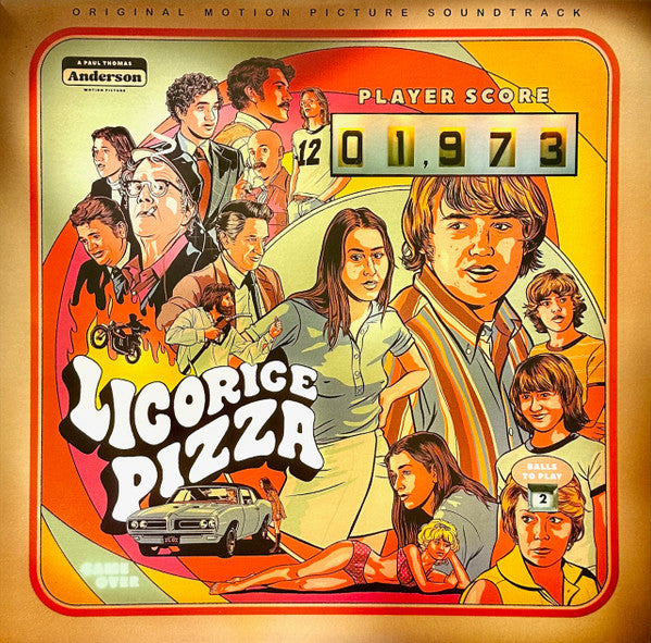 Various Artists -  Licorice Pizza (Original Motion Picture Soundtrack) - Red Vinyl