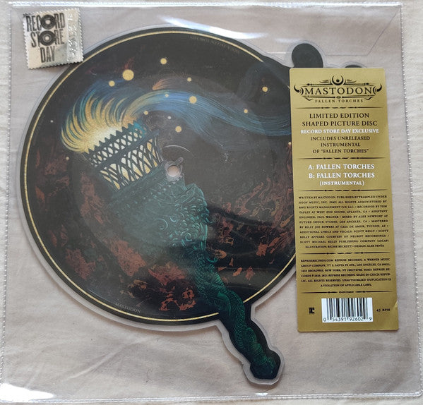 Mastodon - Fallen Torches - Shaped Picture Disc Vinyl