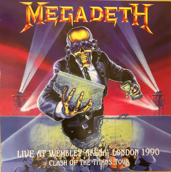 MEGADETH Live At Wembley Clash Of The Titans Tour Unofficial New Vinyl LP