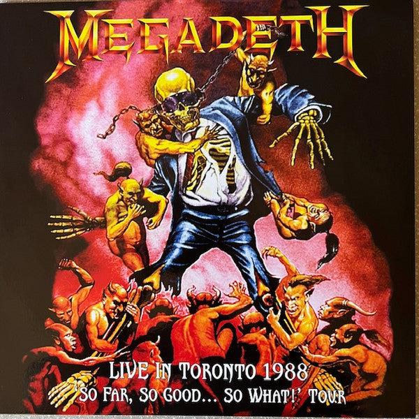 MEGADETH Live In Toronto 1988 Unofficial New Vinyl LP