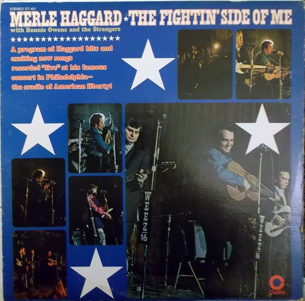 Merle Haggfard - The Fightin' Side of Me - Used Vinyl