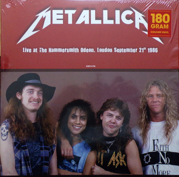 Metallica - Live at The Hammersmith Odeon, London September 21st 1986 - Vinyl