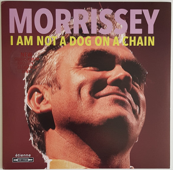 Morrissey - I Am Not A Dog On A Farm - Clear Red Vinyl