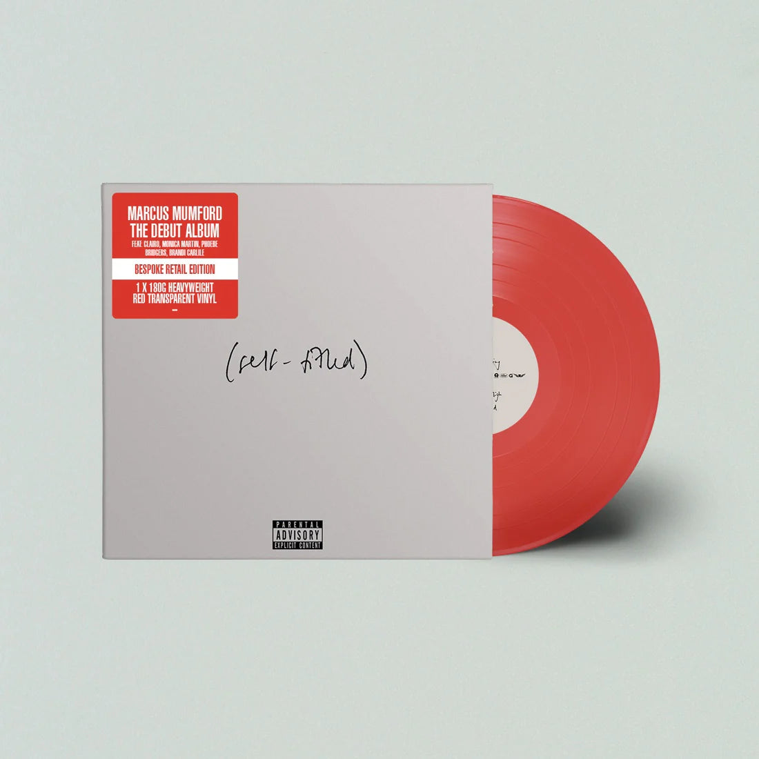 MARCUS MUMFORD (self-titled) - BESPOKE RETAIL EDITION/RED TRANSPARENT VINYL