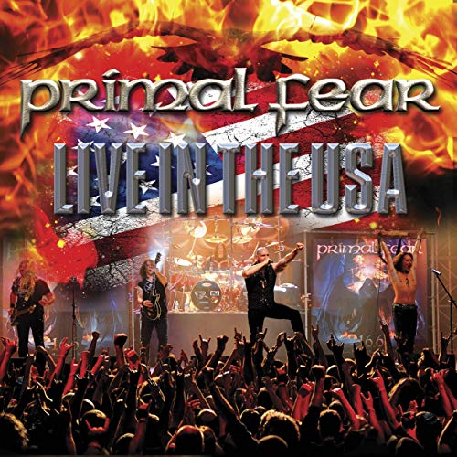 Primal Fear - Live In The USA (white/blue/red Marble) - Vinyl