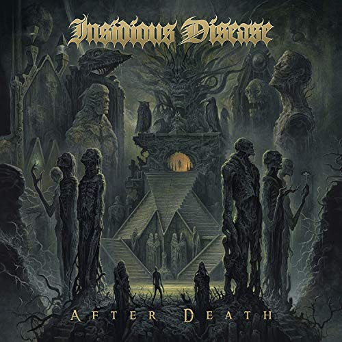 Insidious Disease - After Death (olive/mustard Swirl) - Vinyl