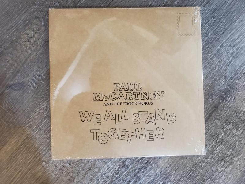 Paul McCartney and the Frog Chorus - We All Stand Together (Die cut 7 inch picture record) *** SEE NOTES ***