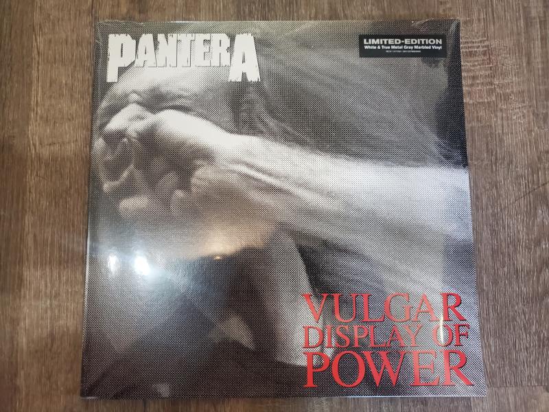 Vulgar Display Of Power - WHITE & TRUE METAL GRAY MARBLED VINYL - LIMITED EDITION