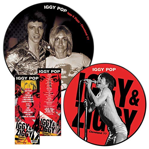 Iggy Pop/David Bowie - Iggy & Ziggy Cleveland ''77 - Picture Disc Vinyl