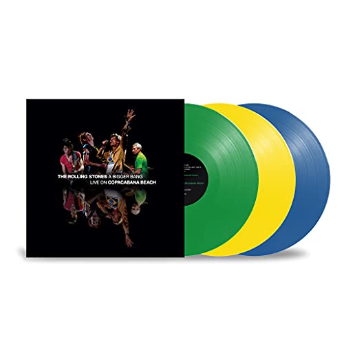 The Rolling Stones - A Bigger Bang Live On Copacabana Beach [multi Color 3 Lp] - Vinyl