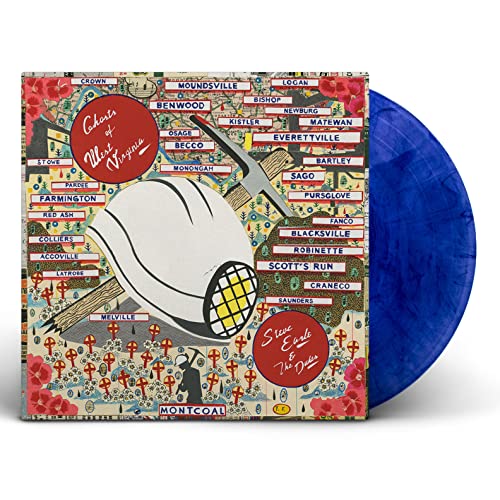 Steve Earle & The Dukes - Ghosts Of West Virginia (blue And Black Swirl Color Vinyl) - Vinyl