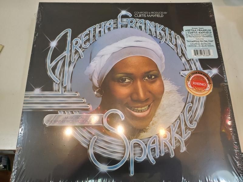 Aretha Franklin -  Sparkle - ltd ed crystal-clear vinyl