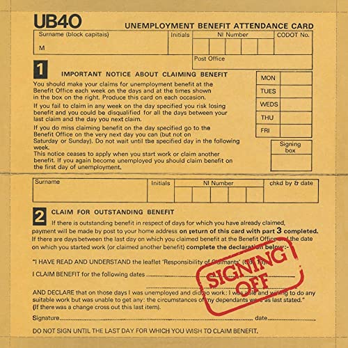 UB40 - Signing Off [translucent Red 2 Lp] - Vinyl