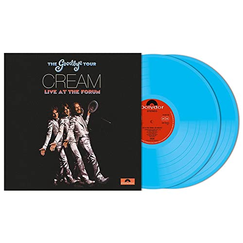 Cream - The Goodbye Tour Live At Forum - Exclusive Limited Edition Blue Transparent Colored Vinyl 2lp - Vinyl