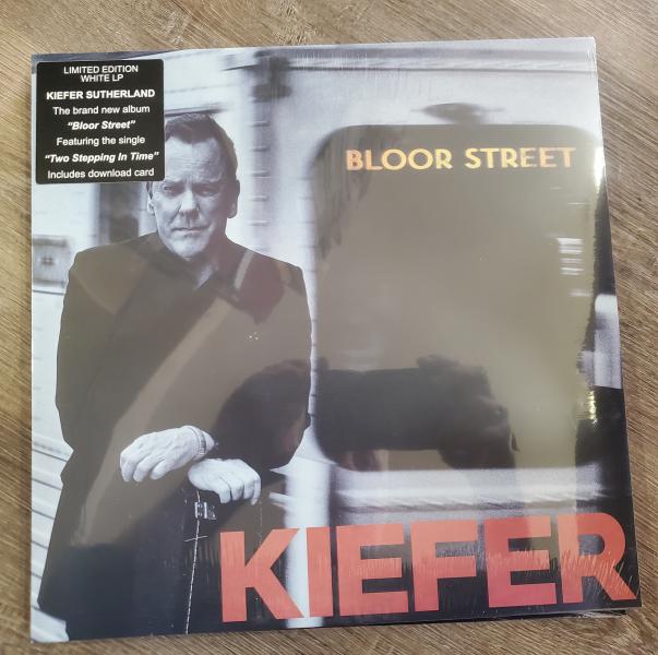 Kiefer Sutherland - Bloor Street - LTD ED WHITE LP Vinyl