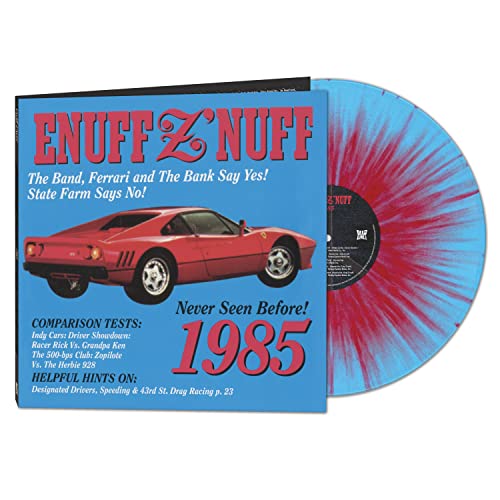 Enuff Z'Nuff - 1985 (blue & Red Starburst) - Vinyl