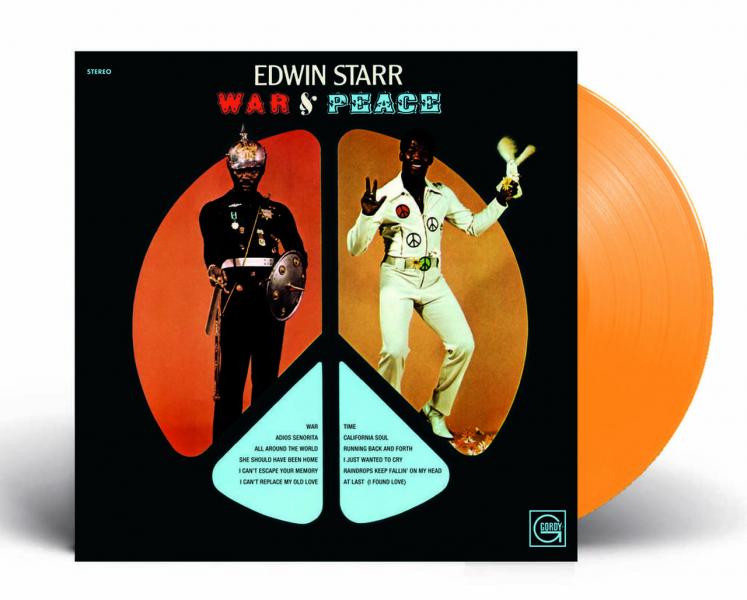 Edwin Starr - War & Peace - ORANGE VINYL