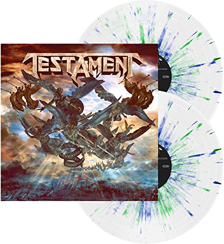 The Formation Of Damnation (white W/ Blue & Green Splatter) - Vinyl