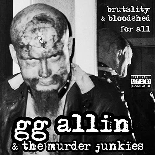 G.G. Allin - Brutality And Bloodshed For All (clear Red Vinyl) - Vinyl